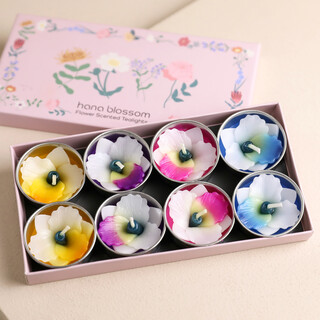 Hana Blossom Orchid Flower Scented Tealights