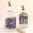 A size comparison between the 500ml version and the Personalised 200ml Name Celestial Gin