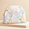 Under the Sea Floral Wash Bag against beige coloured backdrop