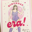 Close Up of The Art File Birthday Era Greetings Card