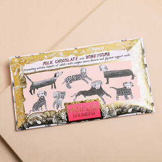 Arthouse Unlimited Dogalicious Honeycomb Milk Chocolate Bar