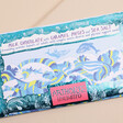 Close Up of Arthouse Unlimited Swim with Whales Caramel and Sea Salt Milk Chocolate Bar