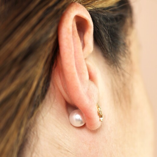 Backings for Cubic Zirconia Starfish Stud Earrings with Pearl Backs