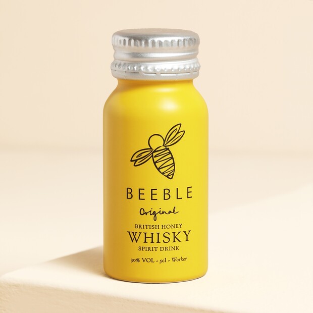 5cl Bottle of Beeble Honey Whisky