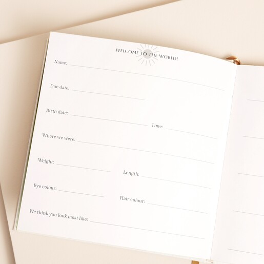 Personalised The Story of You Baby Book