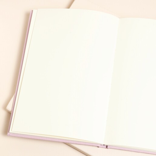 Personalised Name Wedding Cake Fabric Notebook in Pink