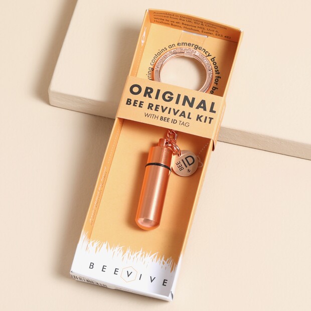 Beevive Bee Revival Kit Keyring in Rose Gold Beevive Bee Revival Kit Keyring in Rose Gold