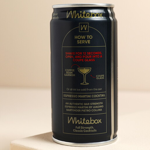 Whitebox Cocktails Collina & Co Espresso Martini Cocktail