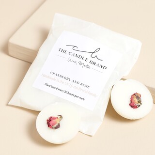The Candle Brand Cranberry and Rose Wax Melts