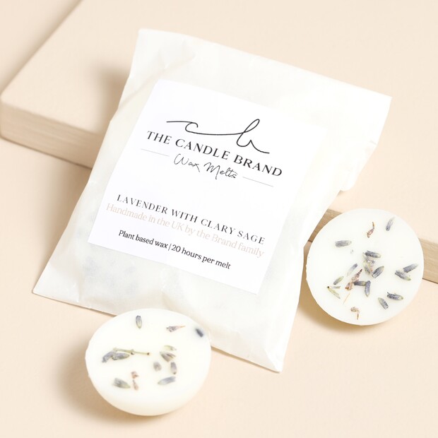 The Candle Brand Lavender with Clary Sage Wax Melts The Candle Brand Lavender with Clary Sage Wax Melts