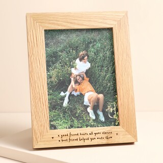 Send With Love 'Best Friends' Photo Frame in Natural