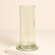 Casa Verde Hurricane Vichy Rustic Glass Vase