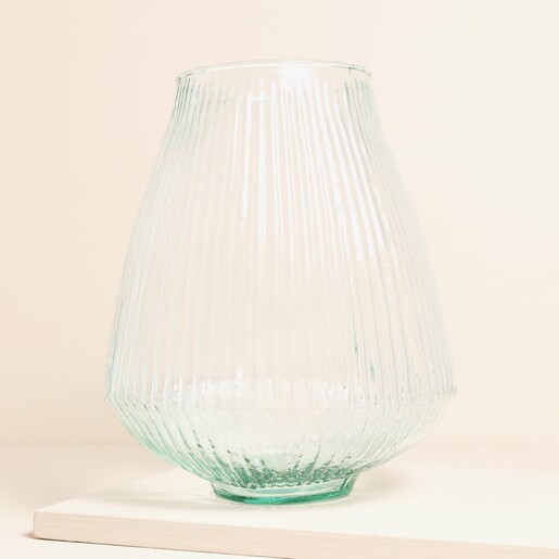 Casa Verde Hurricane Madrid Large Natural Glass 