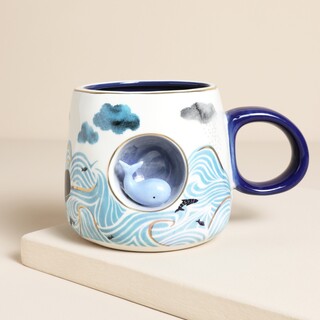 House of Disaster By The Sea Whale Cup