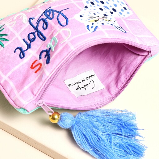 Open House of Disaster Catnip 'Cats Before Twats' Purse 