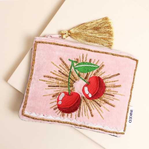 House of Disaster Inked Cherry Purse