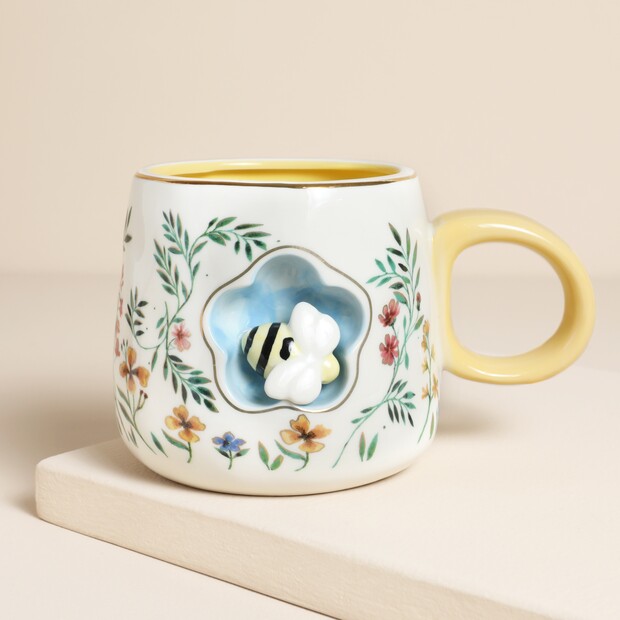 House of Disaster Secret Garden Bee Mug House of Disaster Secret Garden Bee Mug