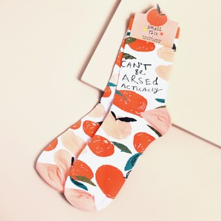 House of Disaster Small Talk 'Can't Be Arsed' Socks