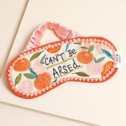 House of Disaster Small Talk 'Can't Be Arsed' Eye Mask