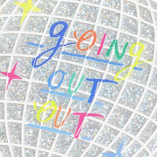 Close Up of House of Disaster Small Talk  'Going Out-Out' Compact Mirror