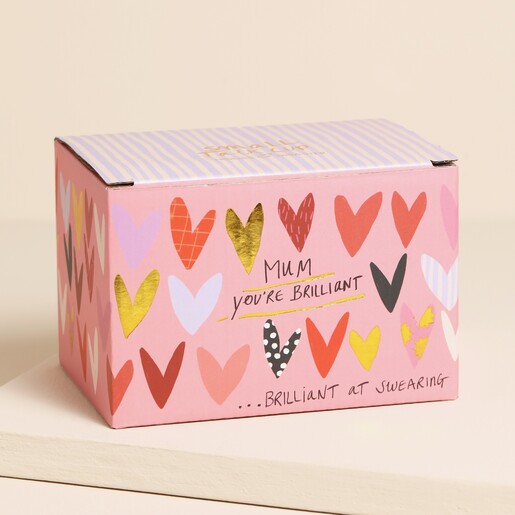Packaging Packaging for House of Disaster Small Talk 'Mum You're Brilliant' Mug