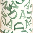 Close Up of Emma Bridgewater Green Hearts DAD 1/2 Pint Mug