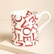 Emma Bridgewater LOVE Polka Red 1/2 Pint Mug