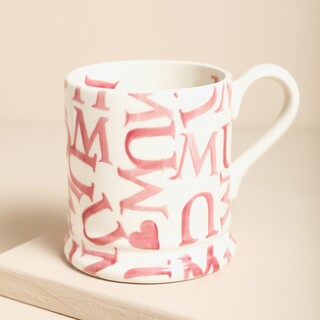 Emma Bridgewater M.U.M Pink 1/2 Pint Mug