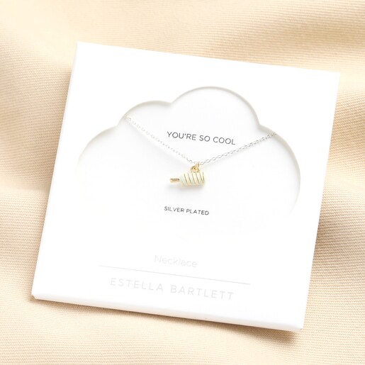 Estella Bartlett So Cool Twister Lolly Pendant in packaging