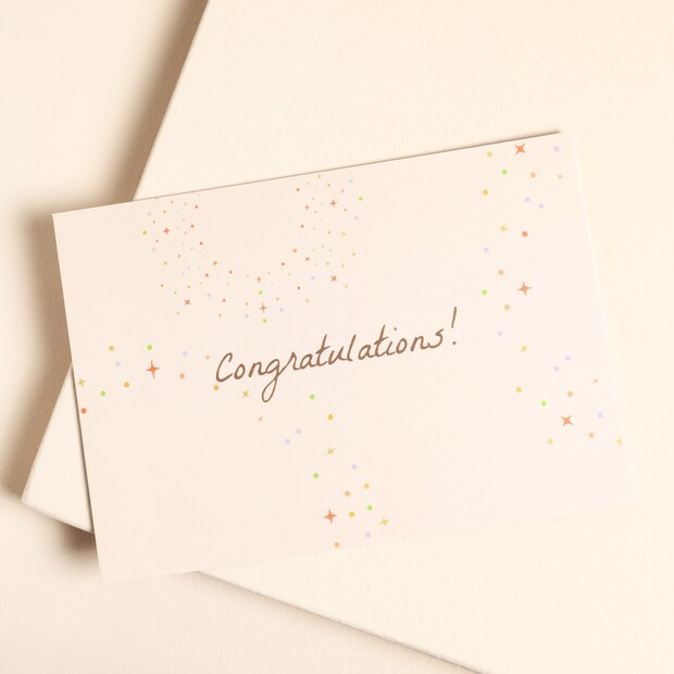 Congratulations Notecard