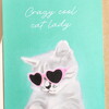 Cool Cat Greetings Card