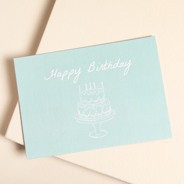 Happy Birthday Notecard