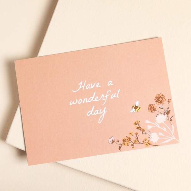 Have a Wonderful Day Notecard