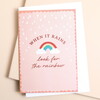 When it Rains Greetings Card