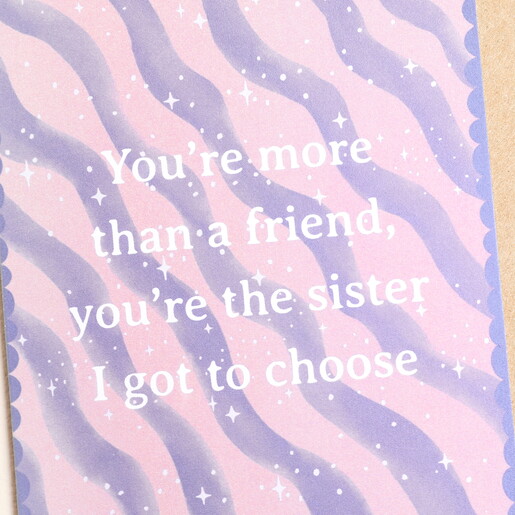 You're More Than a Friend Greetings Card