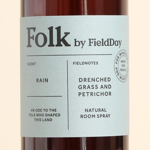 Field Day Folk Rain Natural Room Spray