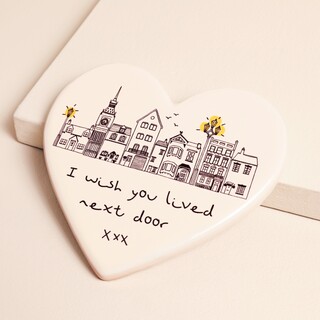 I Wish You Lived Next Door Coaster