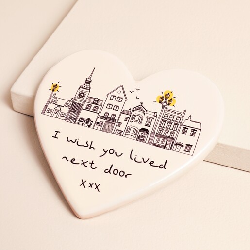 I Wish You Lived Next Door Coaster