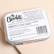 Ingredients for The Chocolate Gift Company Perfect Catch Milk Chocolate Sardines