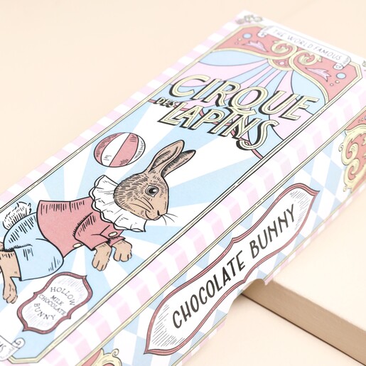 Packaging for the The Chocolate Gift Company The Circus Bunny Chocolates