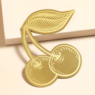 Designworks Cherry Brass Bookmark