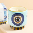 Eye Ceramic Candle Incense and Smoke