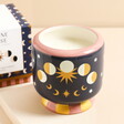 Moon Phases Ceramic Candle Jasmine and Rose