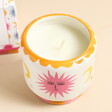 A Dopo Sun Ceramic Candle Orange Blossom