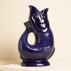 Gurgly Large 28cm Cobalt Blue Glug Jug