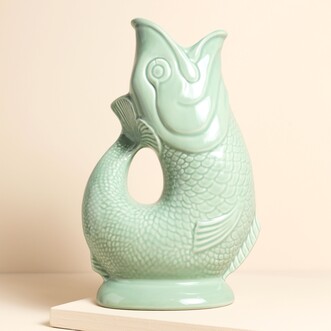 Gurgly Large 28cm Sage Green Glug Jug