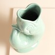 Above View of 1.4L Large Sage Green Ceramic Gurgle Jug