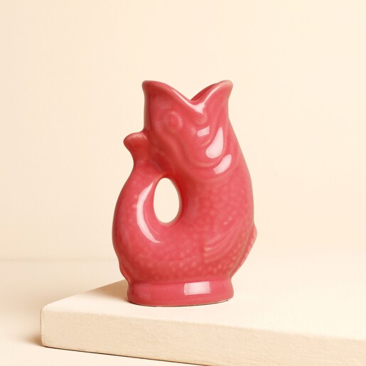 Gurgly 10cm Mini Coral Glug Jug Gurgly 10cm Mini Coral Glug Jug