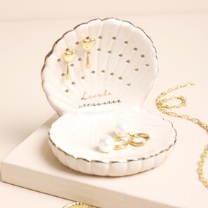 Shell Earring Holder and Jewellery Dish