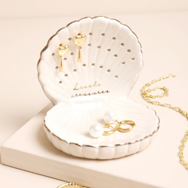Shell Earring Holder and Jewellery Dish Shell Earring Holder and Jewellery Dish